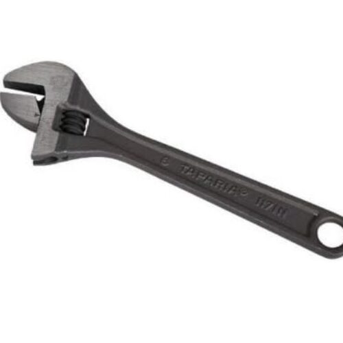 Adjustable Spanners 1173-12/1173N-12 (305MM) Black, Chrome Jaw, Steel, Hand Tool for Plumbing and Mechanical Use (pack of 1)