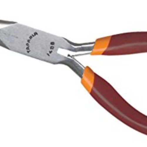 Taparia 1408 Long Needle Nose Mini Plier (Silver,Brown)