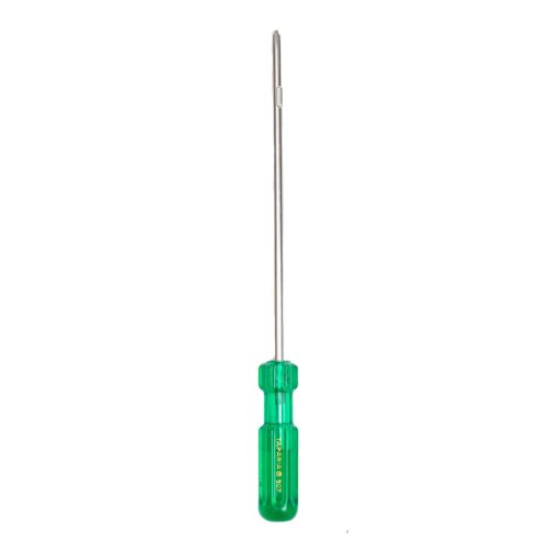 Taparia 2 Philips 6.0×0.8mm Two In One Screw Driver, 907, Blade Length 200 mm (Green and Silver) (Pack of 1)