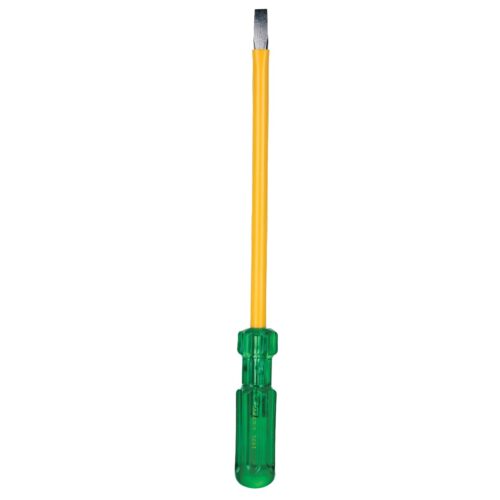 Tapria 928 I, Insulated Screwdriver with Magnetic TipOverall Length 377 mm  Blade Length 250 mm  Tip Size 10.0 x 1.2 mm. Suitable for Professional use