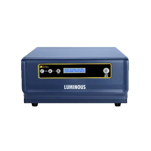Luminous Single Phase Off-Grid Pure Sine Wave Solar Inverter, PWM and iSOT Technology, Customized Saving Modes, Supports up to 1500Wp Panels, LCD Display