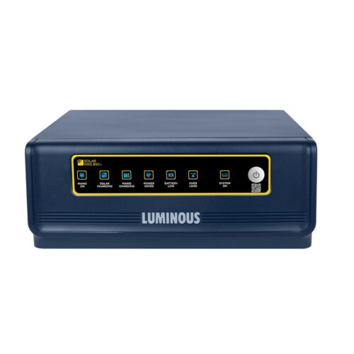 Luminous Solar NXG 850e Pure Sine Wave Inverter for Home, Office & Shops | Single Phase Off-Grid Solar Inverter | High Efficiency Power Backup | Low Noise, Durable Performance | 36 M Warranty