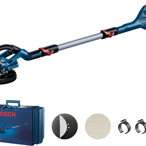 Bosch GTR 550 Drywall Sander, 550W, 215 mm, 910 rpm, UltraFlexible Head, Ceiling Suction, 4.8 kg
