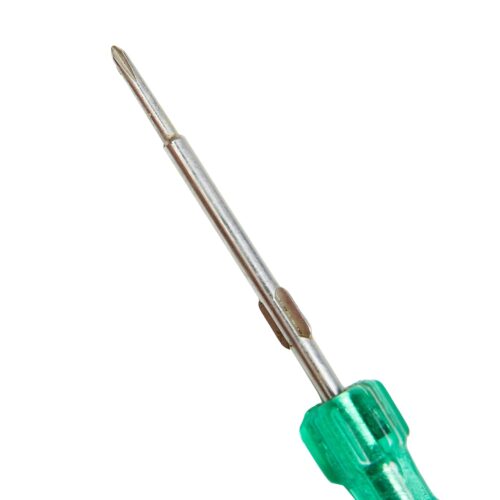 Taparia 810 Steel Two in One Screw Driver (Green and Silver) 1 pc