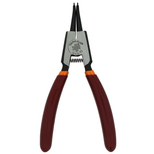 Taparia 1443-5S External Straight Nose Circlip Plier (21 x 7 x 1.1 Centimeters) – Silver and Brown