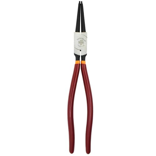 Taparia 1441-13 Steel (320mm) Internal Straight Nose Circlip Plier (Red and Black)