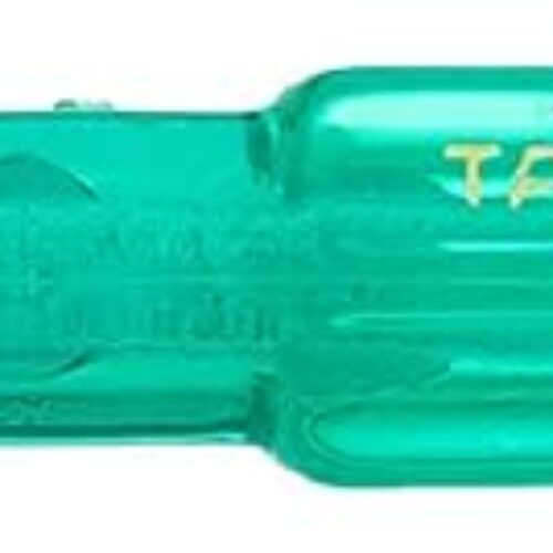 Taparia 912 Steel (3.5 x 0.5mm) Flat Tip Screw Driver (Green and Silver)+Taparia 855 Steel Philips Tip No.2 Stubby Screw Driver (Green and Silver)