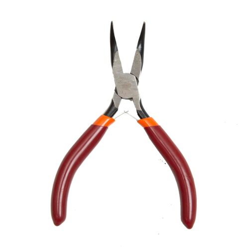 Taparia 1404 Bent Nose Mini Plier – Brown