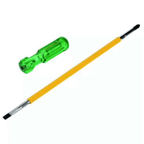 TAPARIA Insulated Black Tip 2 in 1 Screw Driver 100mm dia 6mm 3E 904 IBT BP 20+1Free