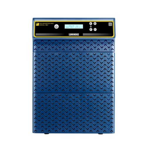 Luminous Single Phase Off-Grid Pure Sine Wave Solar Inverter, Smart Solar Optimization, Remote Monitoring, Supports up to 3500Wp Panels, LCD Display