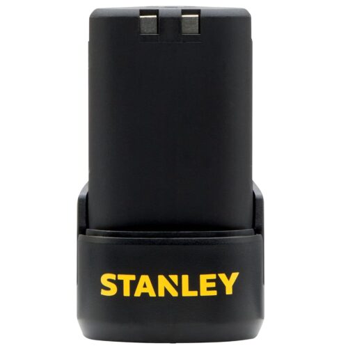 STANLEY SB10D-B1 12V MAX 2.0Ah Lithium-Ion Battery for Cordless Power Tools, High-Capacity Tower-Up Rechargeable Pack with LED Charge Indicator for STANLEY 12V Drills and Drivers (Bare Battery)