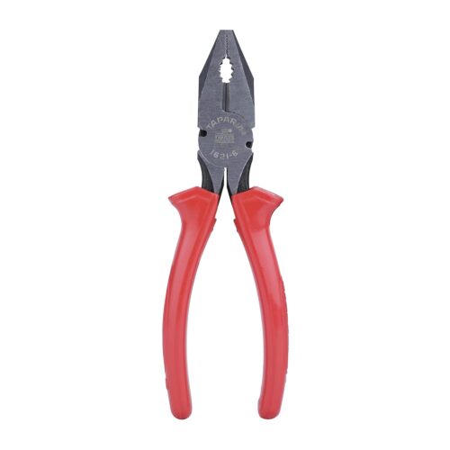 Taparia 6-Inch (152mm) Taparia Multi-Purpose Combination Pliers 1621-6 – Heavy-Duty Chrome Nickel Steel with Precision Serrated Jaws and Wire Cutter, Ergonomic Handles for Gripping, Cutting, and Bending – Perfect for DIY, Electrical, and Automotive Tasks