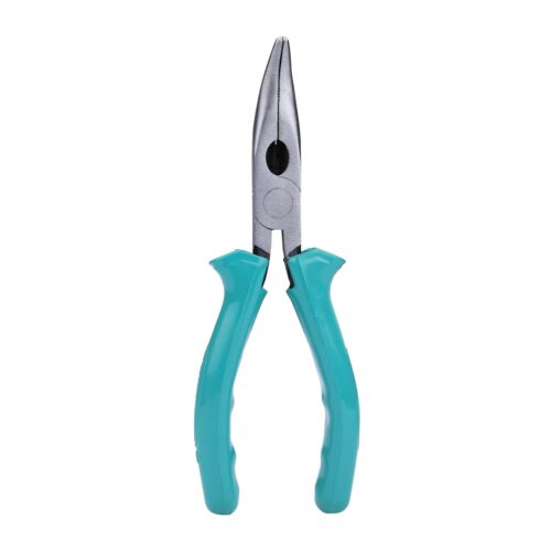 Taparia BN-06 Steel (165mm) Bent Nose Econ Plier (Green and Silver)