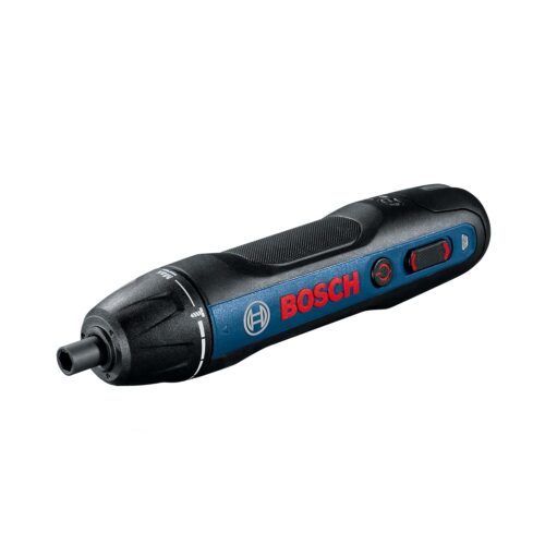 BOSCH GO 2.0 Professional Kit | PH1 & PH2 Screwdriver Bit Set| 3.6V Battery | Speed 360 RPM | Torque (Hard/Soft) 5/2.5 Nm | Push Start and Smart Stop | ¼” Inter HEX Tool Holder