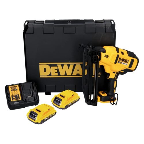 DEWALT DCN660D2 18V XR Li-ion Cordless 110 Nail Capacity Nailer with Brushless motor and 2×2.0Ah batteries included