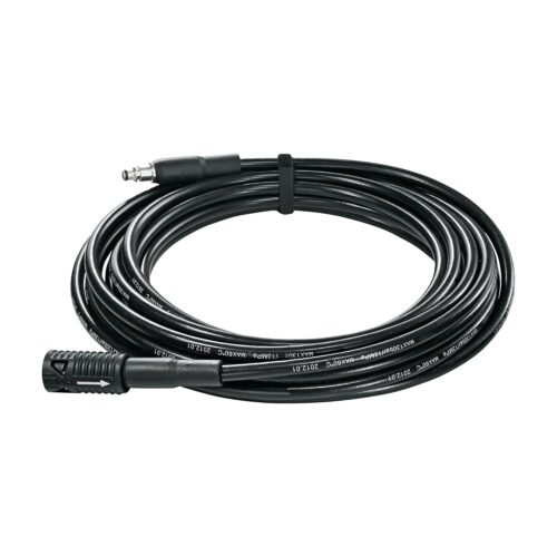 BOSCH High- Pressure Extension Hose Pipe 6m, Max Pressure 160 Bar, 1 x 6m & 9.5 mm diameter, Accessory for Aquatak pressure washers, Push-fit Connections, Easy Attachment | 0.47kg