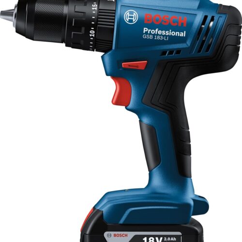 BOSCH GSB 183-Li Cordless Impact Drill/Drivers With 2 Batteries Visit the Bosch Store