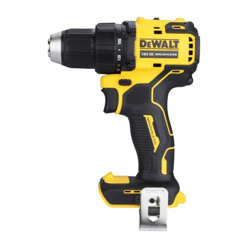 DEWALT DCD708N-XJ Reversible Drill Machine Driver With Brushless Motor- 18V Li-ion Sub-Compact Series Cordless 1/2″/13mm, 2 Year Warranty