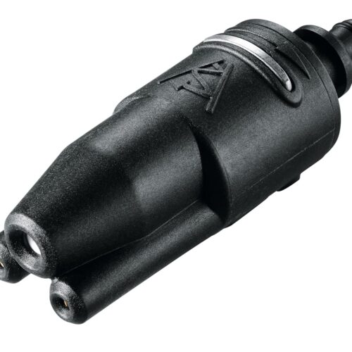 BOSCH Trio Nozzle for AQT Pressure Washer Nozzle Powerful Cleaning Max Pressure 140 Bar Fixed Fan Jet Rotary Jet Low pressure spray Accessory for Aquatak pressure washers Twist to Change 0.10 kg