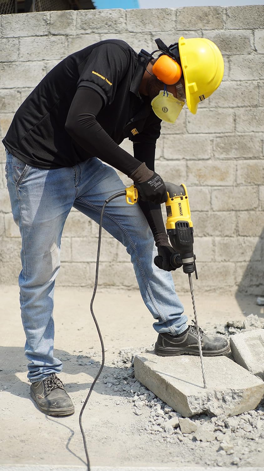 Dewalt Corded Electric 3.0J Impact Energy SDS-Plus 3 Mode 2Kg Combi Hammer, D25143K, 900Watt, 28mm - Image 9