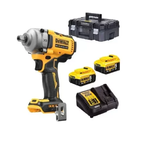 Dewalt 20 V Max 12.7 mm (12 Inch) Mid Range Impact Wrench, DCF892P2T-B1
