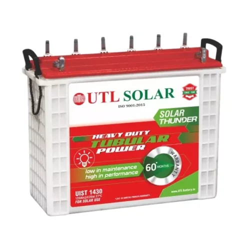UTL 12 V Solar Inverter Battery 120AH Battery Capacity, UIST 1430