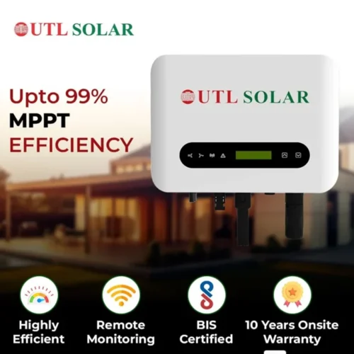 UTL 5.3KW GT 5.3 – GXS2 Single Phase On Grid Solar Inverter, Transformer-Less IP65, Wi-Fi Monitoring