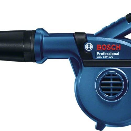 Bosch GBL 18V-120 Heavy Duty Cordless Air Blower (Solo Tool), 270 Km/h, 17,000 rpm, 1.1 Kg (18V Batteries and Chargers sold