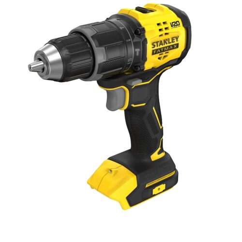 STANLEY FATMAX SBD716-B1 20V MAX CORDLESS Brushless Hammer Drill Driver  13mm Keyless Chuck  1900 RPM Heavy Duty Power Tool for Drilling & Screwdriving – BARE TOOL